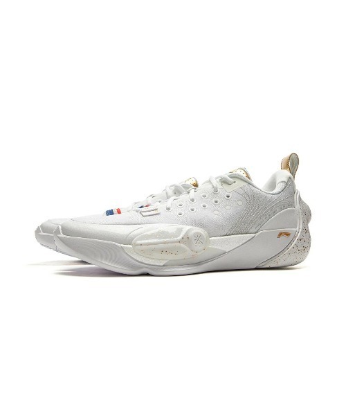 Kinetics(キネティクス)の「LI-NING Wade All City 13(リーニン ウェイド オール シティ 13)(スニーカー・メンズ・ベージュ系/グリーン系/ホワイト系・26.5cm/27.5cm/27cm)」の1枚目の写真