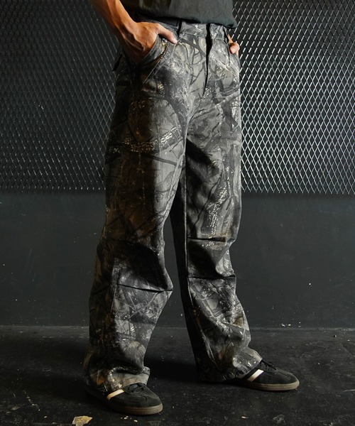 Beno（ビーノ）の「リアルツリーカモタックパンツ（チノパンツ・メンズ・オリーブ・MEDIUM/LARGE/X-LARGE）」の2枚目の写真