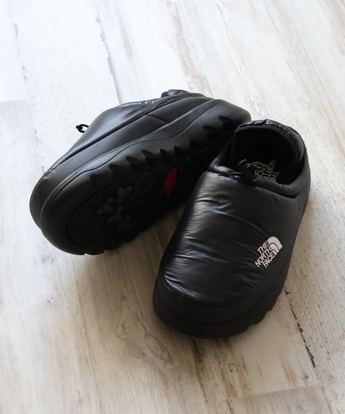 THE NORTH FACE(ザノースフェイス)の「【THE NORTH FACE/ザノースフェイス】CAMP MULE / キャンプミュール(スリッポン・メンズ・ブラック/ベージュ・26.0cm/27.0cm/28.0cm)」の2枚目の写真