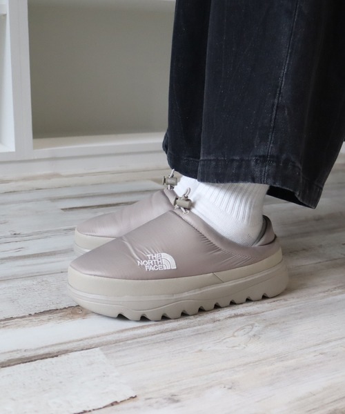 THE NORTH FACE(ザノースフェイス)の「【THE NORTH FACE/ザノースフェイス】CAMP MULE / キャンプミュール(スリッポン・メンズ・ブラック/ベージュ・26.0cm/27.0cm/28.0cm)」の4枚目の写真