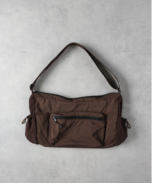 BACK NUMBER（バックナンバー）の「【BACK NUMBER】リップストップナイロン立体ポケットショルダーバッグ（ショルダーバッグ・メンズ・ブラウン/ブラック/グレー・ONE SIZE）」の7枚目の写真