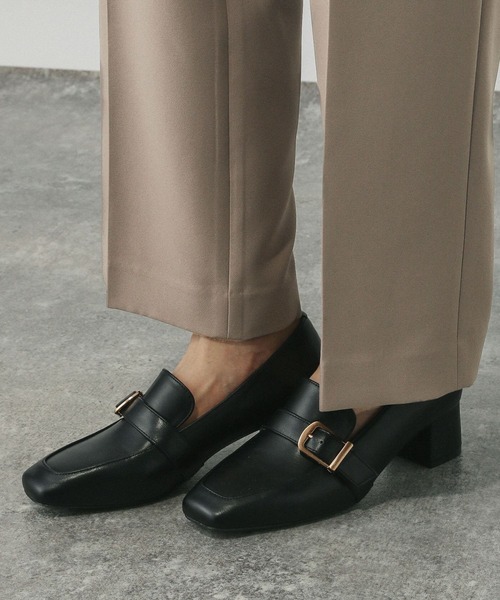 GLOBAL WORK（グローバルワーク）の「ウツクシルエットイージーWクロスストレートパンツ/495820（スラックス・レディース・モカ/ネイビー/アイボリー/ブラック・SMALL/MEDIUM/LARGE/X-LARGE/XX-LARGE/S-Long/M-Long/L-Long/XL-Long/X-SMALL）」の8枚目の写真
