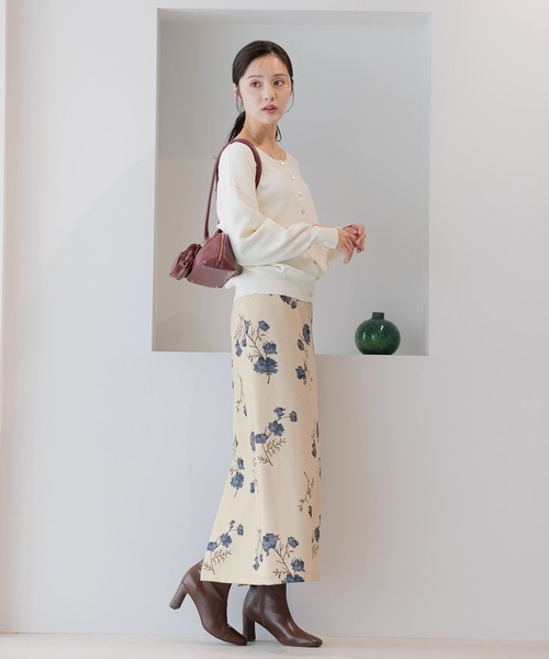 Andemiu（アンデミュウ）の「2WAYキンボタンカーディガン591951（カーディガン/ボレロ・レディース・アイボリー/ブラック/ピンク/ボルドー・FREE）」の6枚目の写真