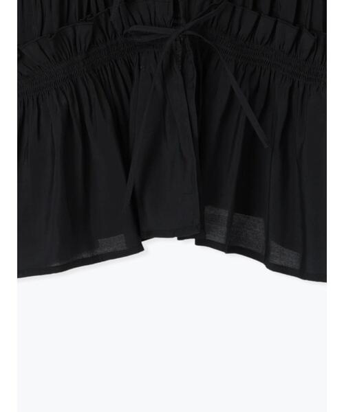 ehka sopo（エヘカソポ）の「◎リボンノースリブラウス（シャツ/ブラウス・レディース・キナリ/ブラウン/ブラック・F）」の17枚目の写真