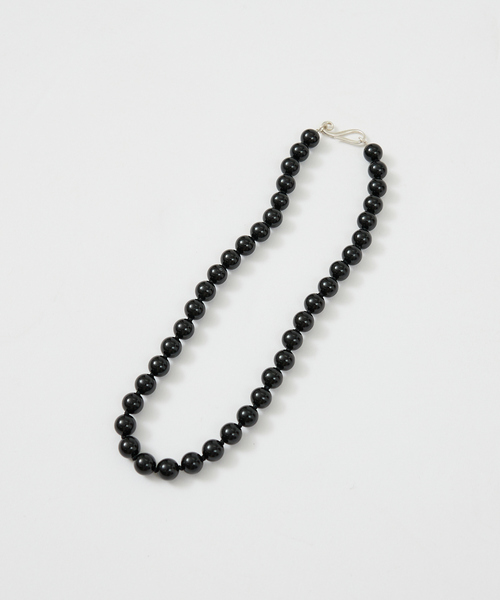 Rouge vif（ルージュヴィフ）の「【OCUCCI  jewelry/オクチ ジュエリー】Stone Choker-onyx オキニスチョーカーネックレス（ネックレス・レディース・ブラック・フリー）」の5枚目の写真