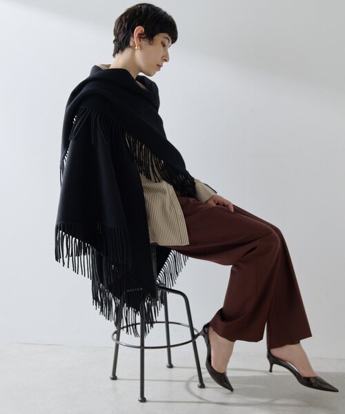 Christian AKS】Wool Fringe Stole（ストール/ショール）｜Whim