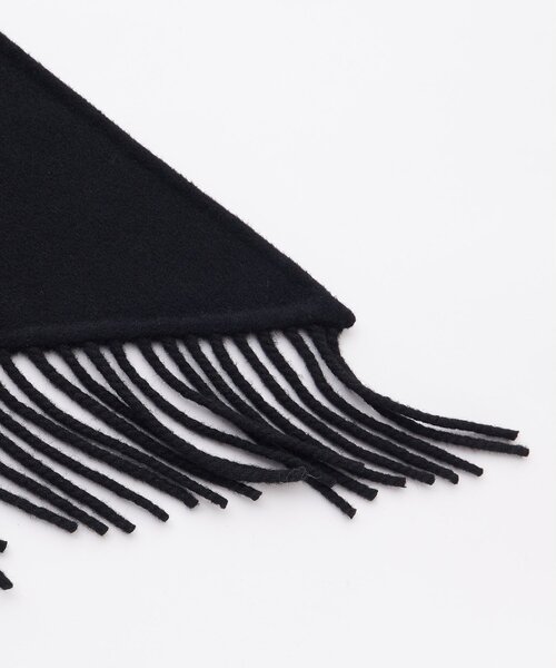 Whim Gazette（ウィムガゼット）の「【Christian AKS】Wool Fringe Stole（ストール/ショール・レディース・モカ/ブラック・FREE）」の11枚目の写真