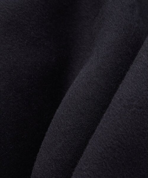 Whim Gazette（ウィムガゼット）の「【Christian AKS】Wool Fringe Stole（ストール/ショール・レディース・モカ/ブラック・FREE）」の3枚目の写真
