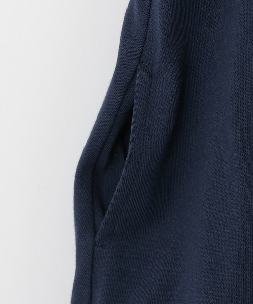 KP（ケーピー）の「チェック×mimiちゃん刺しゅう リバーシブルジャンスカ（ジャンパースカート・キッズ・ブルー/ピンク/ベージュ・90cm/110cm/100cm/120cm/130cm/80ｃｍ）」の6枚目の写真