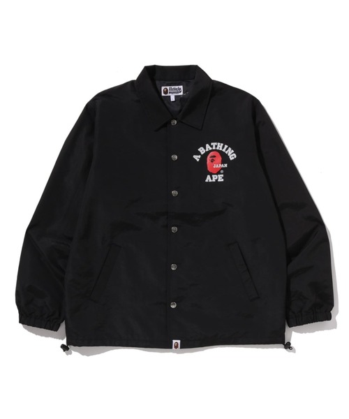 COLLEGE ONE POINT COACH JACKET（ナイロンジャケット）｜A BATHING