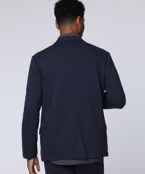 Psycho Bunny（サイコバニー）の「RENU モクロディニット調 セットアップジャケット（テーラードジャケット・メンズ・チャコールグレー/ネイビー・LL/LARGE/MEDIUM）」の12枚目の写真