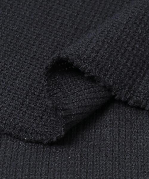 FORK&SPOON(フォークアンドスプーン)の「FORK&SPOON メッシュロングスリーブプルオーバー(Tシャツ/カットソー・レディース・ネイビー/アイボリー/チャコールグレー・1)」の5枚目の写真