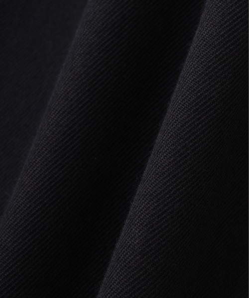 MHL.（エムエイチエル）の「WOOL COTTON DRILL（シャツ/ブラウス・レディース・ブラック・2）」の7枚目の写真