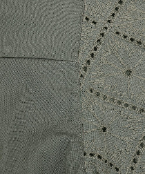 チチカカ（チチカカ）の「レース切替ブラウス（シャツ/ブラウス・レディース・ホワイト/ブラック/カーキ・FREE）」の21枚目の写真