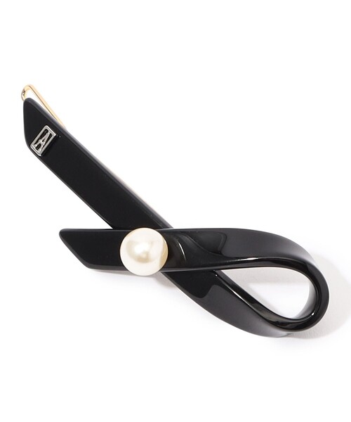 ALEXANDRE DE PARIS パールリボンヘアピン ALEXANDRE DE PARIS ヘアピン パールリボン ボールピン : ZOZOTOWN