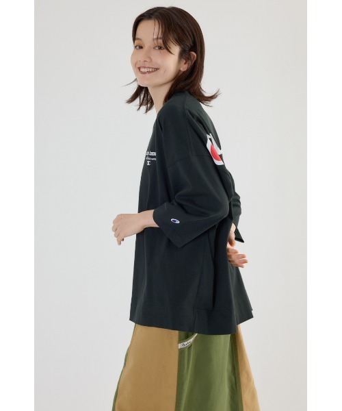 Champion Vネック7分袖トップス（Tシャツ/カットソー）｜RODEO CROWNS