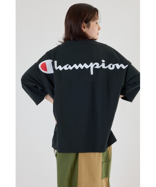 Champion Vネック7分袖トップス（Tシャツ/カットソー）｜RODEO CROWNS