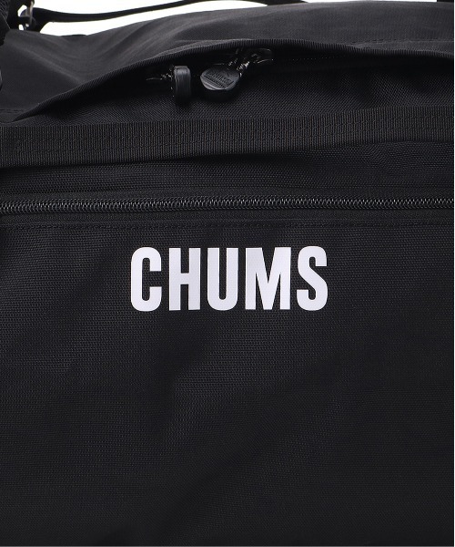 CHUMS(チャムス)の「【CHUMS/チャムス】 Recycle CHUMS 2way Boston Bag 45(ボストンバッグ・メンズ・ブラック/ブラック×ブラック・FREE)」の10枚目の写真