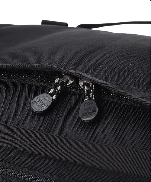 CHUMS(チャムス)の「【CHUMS/チャムス】 Recycle CHUMS 2way Boston Bag 45(ボストンバッグ・メンズ・ブラック/ブラック×ブラック・FREE)」の13枚目の写真