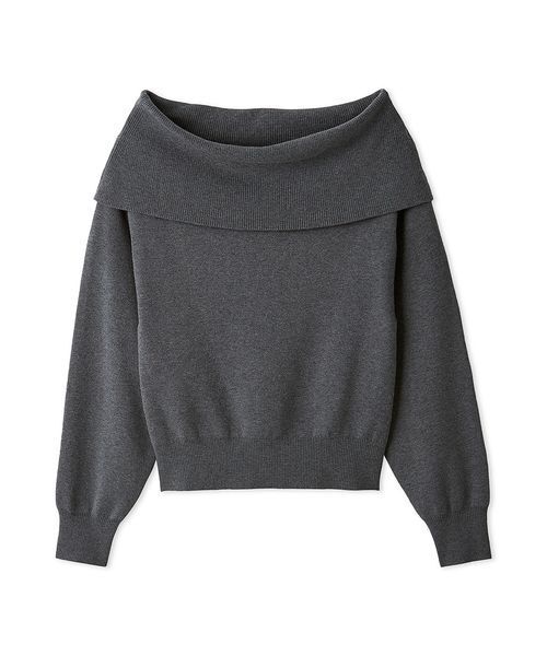 ワイドカラーオフショルダープルオーバー（Tシャツ/カットソー）｜FRAY