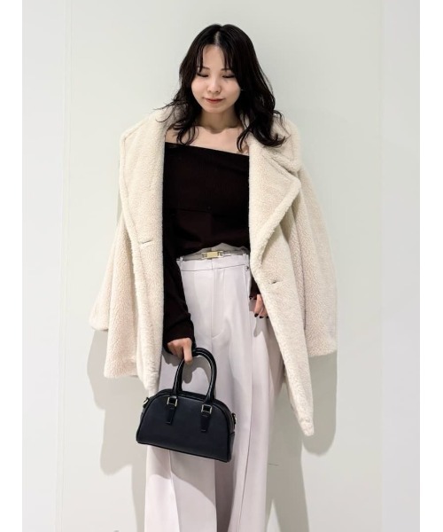 ワイドカラーオフショルダープルオーバー（Tシャツ/カットソー）｜FRAY