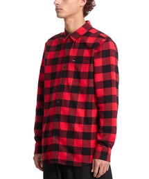 VOLCOM/ボルコム 長袖 チェックシャツ CADEN PLAID LS A0532506