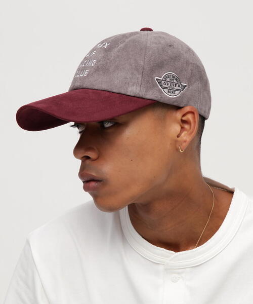 AVIREX(アヴィレックス)の「AUTHENTIC SIMPLE LOGO CAP / オーセンティック シンプルロゴ キャップ / AVIREX / アヴィレックス(キャップ・メンズ・ブラック/グレー/チャコールグレー/モスグリーン・F)」の5枚目の写真
