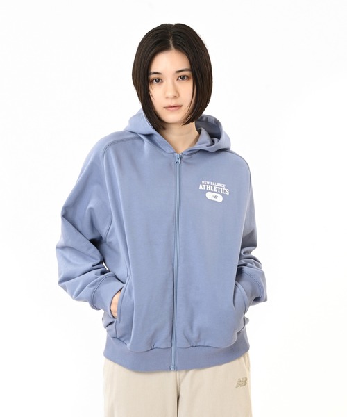 セール】ジップアップフーディー（パーカー）｜New Balance