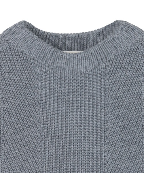 TOKYO SHIRTS（トウキョウシャツ）の「アンチピリング ボトルネック ベスト（ベスト・レディース・ブラック/グレー・M/L）」の11枚目の写真