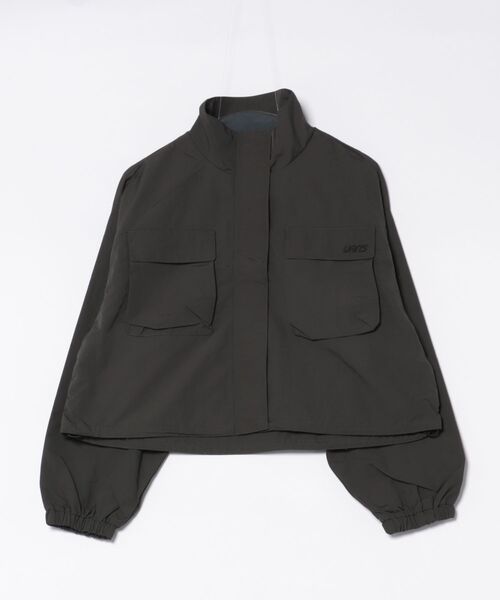 VANS アウター ジャケット ブラック プリント ロゴ ホック ブランド VANS ヴァンズ W stand color jacket アウター 125K3091900 BLACK