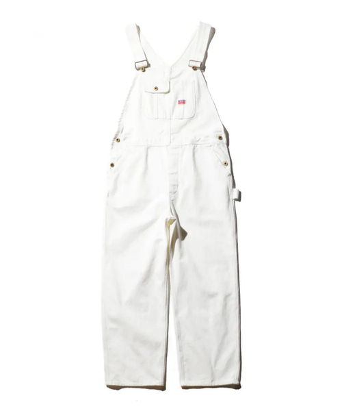 PENNEYS(ぺニーズ)の「【PENNEY'S/ぺニーズ 】 10oz DENIM 50S OVERALL/オーガニックデニム【WEB限定】(サロペット/オーバーオール・メンズ・ホワイト/ブラック・M/L)」の3枚目の写真
