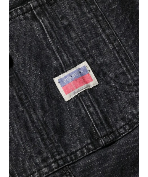 PENNEYS(ぺニーズ)の「【PENNEY'S/ぺニーズ 】 10oz DENIM 50S OVERALL/オーガニックデニム【WEB限定】(サロペット/オーバーオール・メンズ・ホワイト/ブラック・M/L)」の17枚目の写真