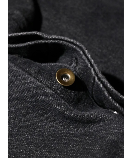 PENNEYS(ぺニーズ)の「【PENNEY'S/ぺニーズ 】 10oz DENIM 50S OVERALL/オーガニックデニム【WEB限定】(サロペット/オーバーオール・メンズ・ホワイト/ブラック・M/L)」の19枚目の写真