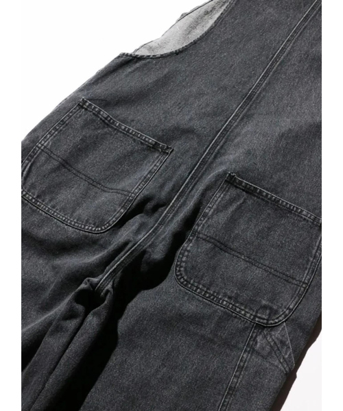 PENNEYS(ぺニーズ)の「【PENNEY'S/ぺニーズ 】 10oz DENIM 50S OVERALL/オーガニックデニム【WEB限定】(サロペット/オーバーオール・メンズ・ホワイト/ブラック・M/L)」の21枚目の写真