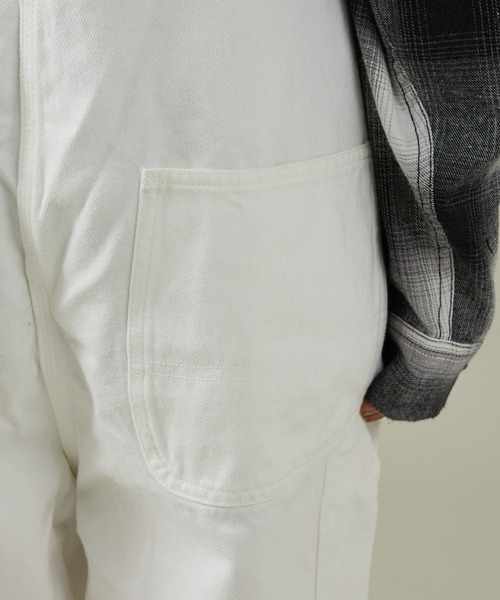 10oz DENIM 50S OVERALL 有機棉吊帶褲