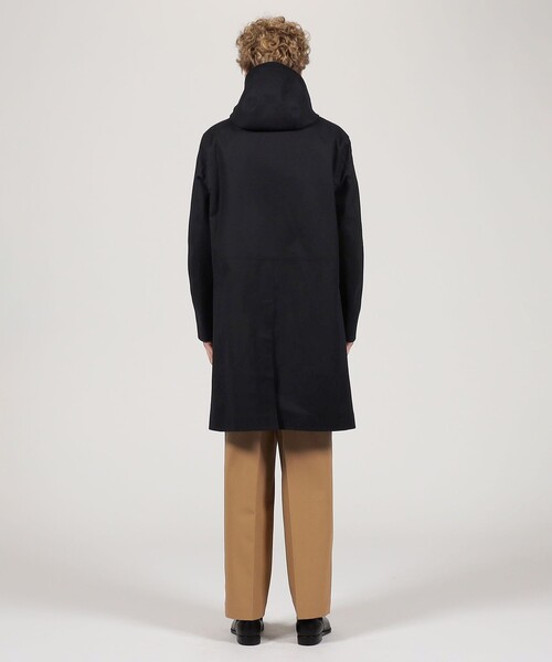 別注】MACKINTOSH GRANISH ウールボンディング フーデッドコート
