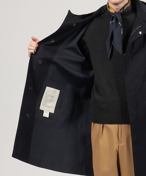 Mackintosh(マッキントッシュ)の「【別注】MACKINTOSH GRANISH ウールボンディング フーデッドコート(モッズコート・メンズ・ネイビー/バーガンディー/カーキ・40/38/42/36)」の9枚目の写真