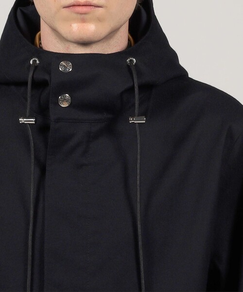 Mackintosh(マッキントッシュ)の「【別注】MACKINTOSH GRANISH ウールボンディング フーデッドコート(モッズコート・メンズ・ネイビー/バーガンディー/カーキ・40/38/42/36)」の10枚目の写真