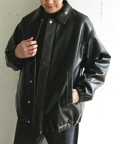 URBAN RESEARCH DOORS（アーバンリサーチドアーズ）の「FL フライトジャケット（その他アウター・メンズ・ブラック・LARGE/MEDIUM）」の2枚目の写真