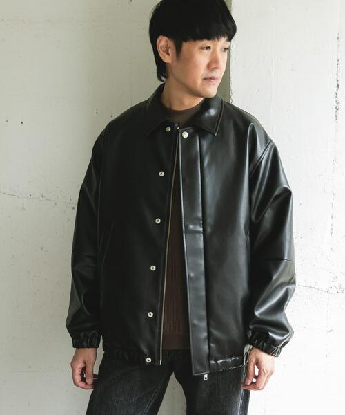 URBAN RESEARCH DOORS（アーバンリサーチドアーズ）の「FL フライトジャケット（その他アウター・メンズ・ブラック・LARGE/MEDIUM）」の4枚目の写真