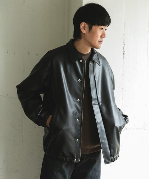 URBAN RESEARCH DOORS（アーバンリサーチドアーズ）の「FL フライトジャケット（その他アウター・メンズ・ブラック・LARGE/MEDIUM）」の5枚目の写真