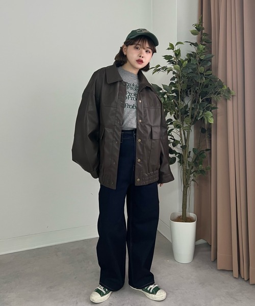 ZOZOMARKET(ゾゾマーケット)の「ZOZOMARKET by tomoka - ワイドサーキュラーデニムパンツ(デニムパンツ・レディース・インディゴブルー・マルチサイズ)」の18枚目の写真