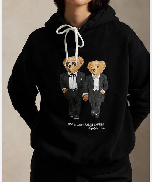 吉*吉様 ★Polo Ralph Lauren ポロベア パーカー M ブラック 吉*吉様 ☆Polo Ralph Lauren ポロベア パーカー M ブラック