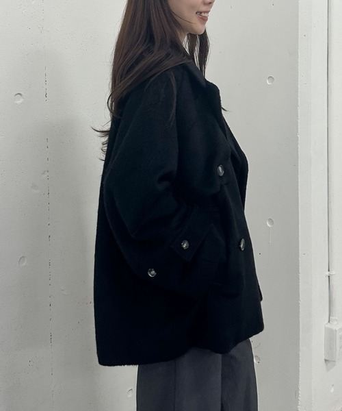 セール】シャギーダブルミドルコート（チェスターコート）｜archives