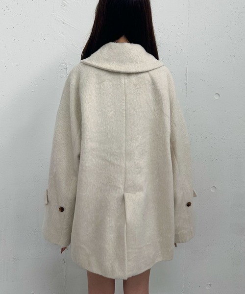 セール】シャギーダブルミドルコート（チェスターコート）｜archives