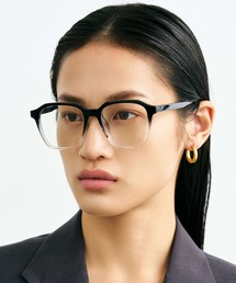 NUEF （ヌエフ）の「ビックフレーム｜クリアレンズ｜トレンド｜紫外線対策｜UVカット｜眼鏡｜NUEF｜（メガネ）」