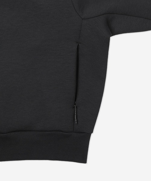 Hurley （ハーレー）の「【Hurley:ハーレー】レディーススウェットジップフーディー　フルジップパーカー　ファントム　ストレッチ　吸水速乾　PHANTOM SWEAT BP FZ HOODIE（パーカー・レディース・ブラック/オフホワイト・SMALL/MEDIUM/LARGE）」の9枚目の写真