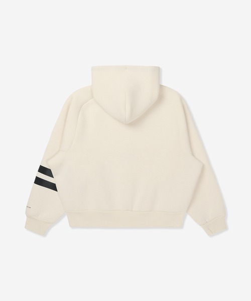Hurley （ハーレー）の「【Hurley:ハーレー】レディーススウェットジップフーディー　フルジップパーカー　ファントム　ストレッチ　吸水速乾　PHANTOM SWEAT BP FZ HOODIE（パーカー・レディース・ブラック/オフホワイト・SMALL/MEDIUM/LARGE）」の3枚目の写真