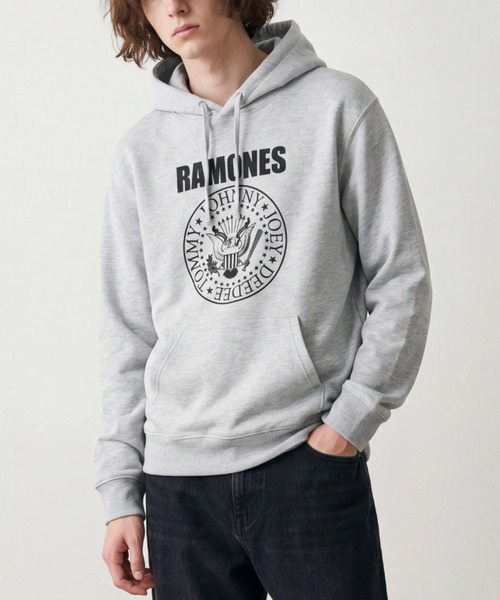 ROCK-OFF(ロックオフ)の「【ROCK-OFF】【AW】RAMONES PRESIDENTIAL SEAL HOODIE(パーカー・メンズ・ブラック/グレー・MEDIUM/LARGE/X-LARGE)」の2枚目の写真