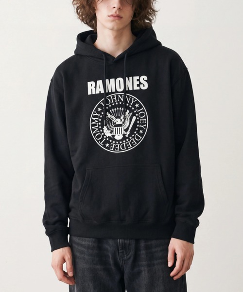 ROCK-OFF(ロックオフ)の「【ROCK-OFF】【AW】RAMONES PRESIDENTIAL SEAL HOODIE(パーカー・メンズ・ブラック/グレー・MEDIUM/LARGE/X-LARGE)」の1枚目の写真